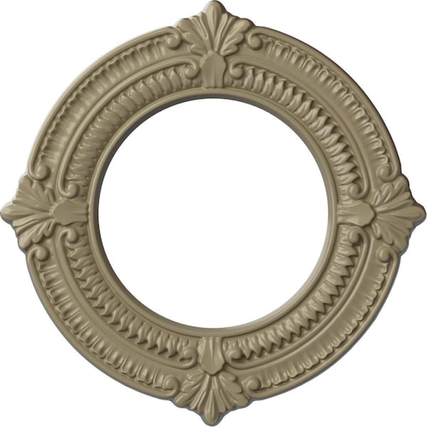 Ekena Millwork Benson Ceiling Medallion (Fits Canopies up to 6 1/8"), 11 1/8"OD x 6 1/8"ID x 5/8"P, Gobi Desert CM11BNGDF - main
